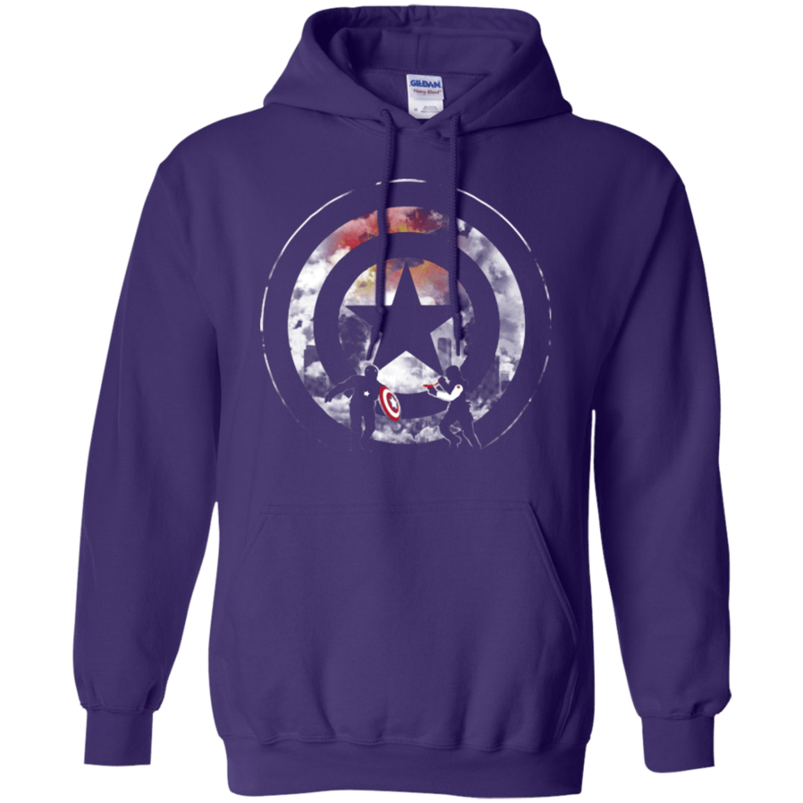 Sweatshirts Purple / Small Winter VS America Pullover Hoodie