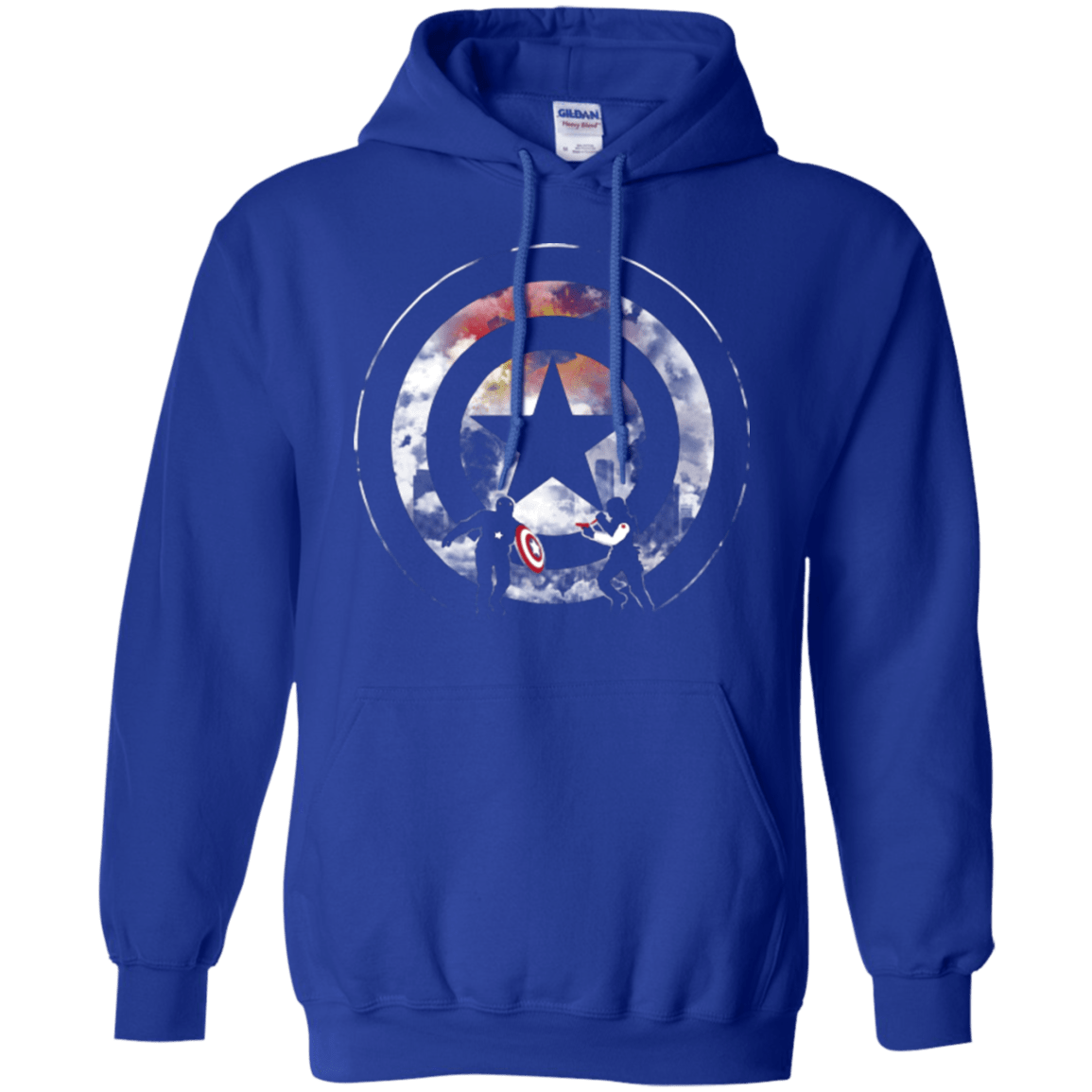 Sweatshirts Royal / Small Winter VS America Pullover Hoodie