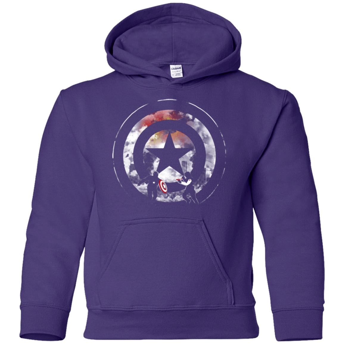 Sweatshirts Purple / YS Winter VS America Youth Hoodie