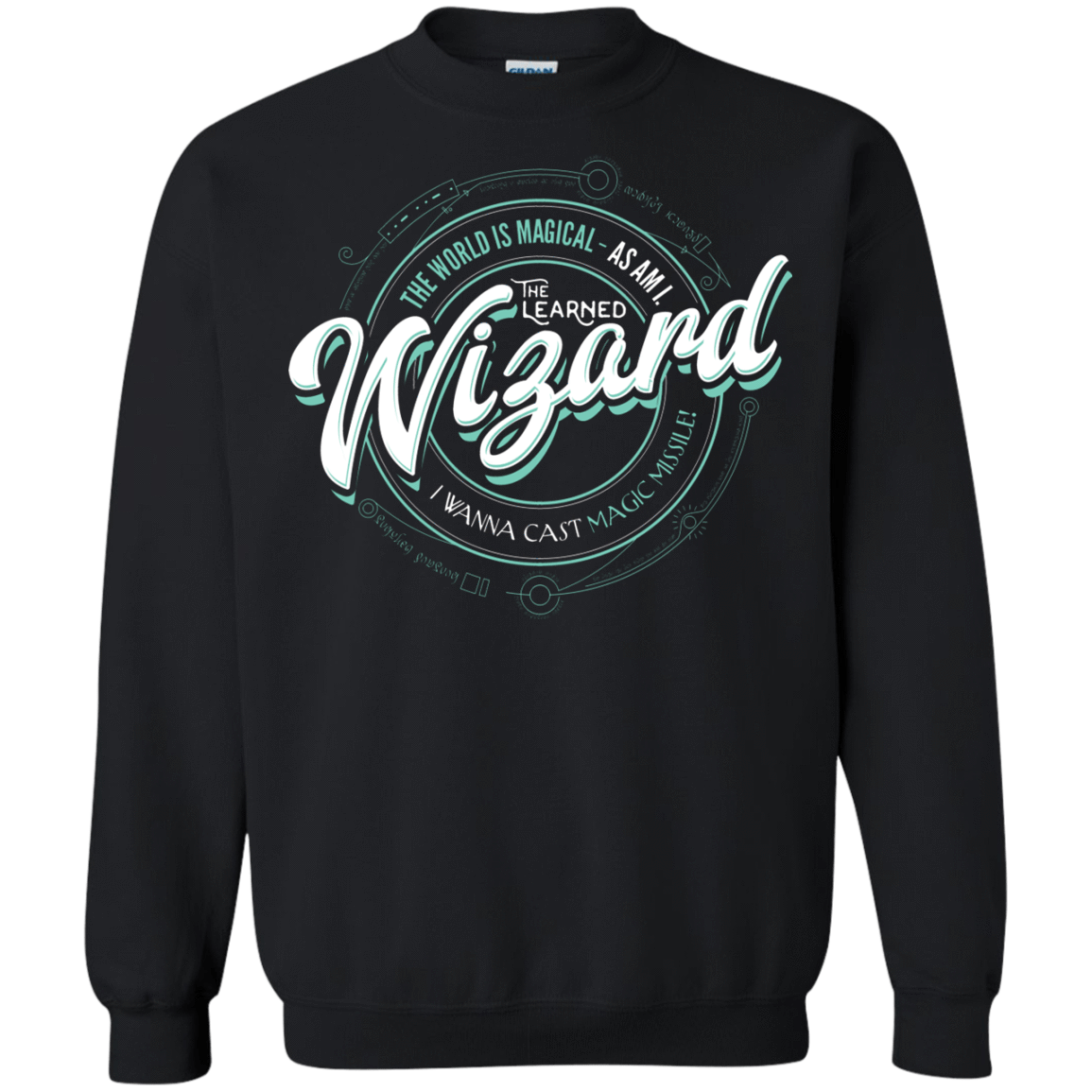 Sweatshirts Black / S Wizard Crewneck Sweatshirt