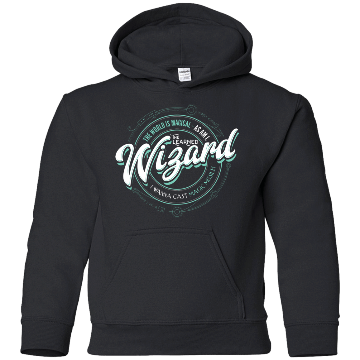 Sweatshirts Black / YS Wizard Youth Hoodie