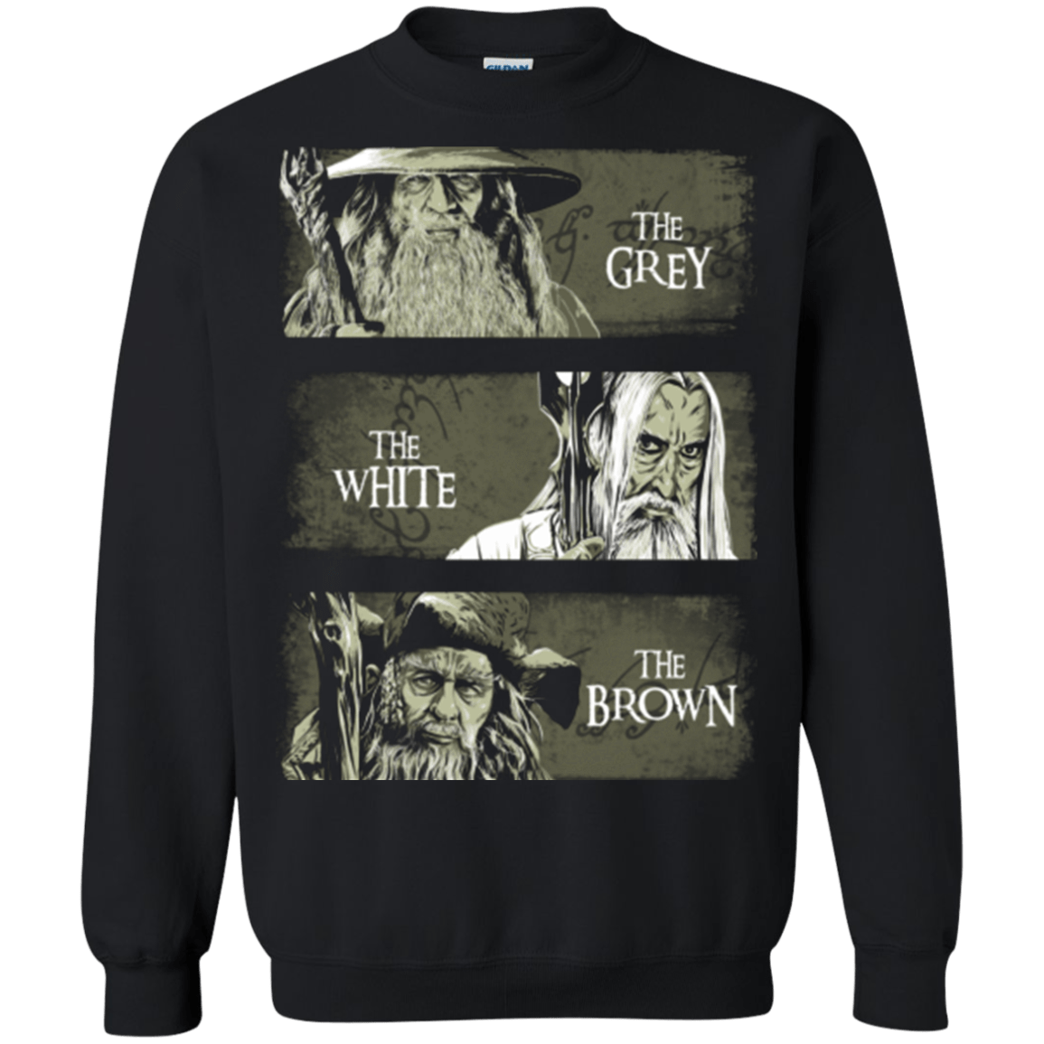 Sweatshirts Black / Small Wizards of Middle Earth Crewneck Sweatshirt