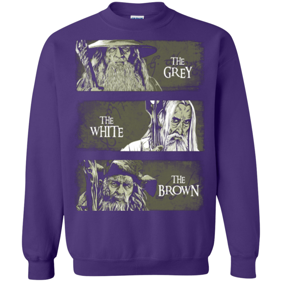 Sweatshirts Purple / Small Wizards of Middle Earth Crewneck Sweatshirt