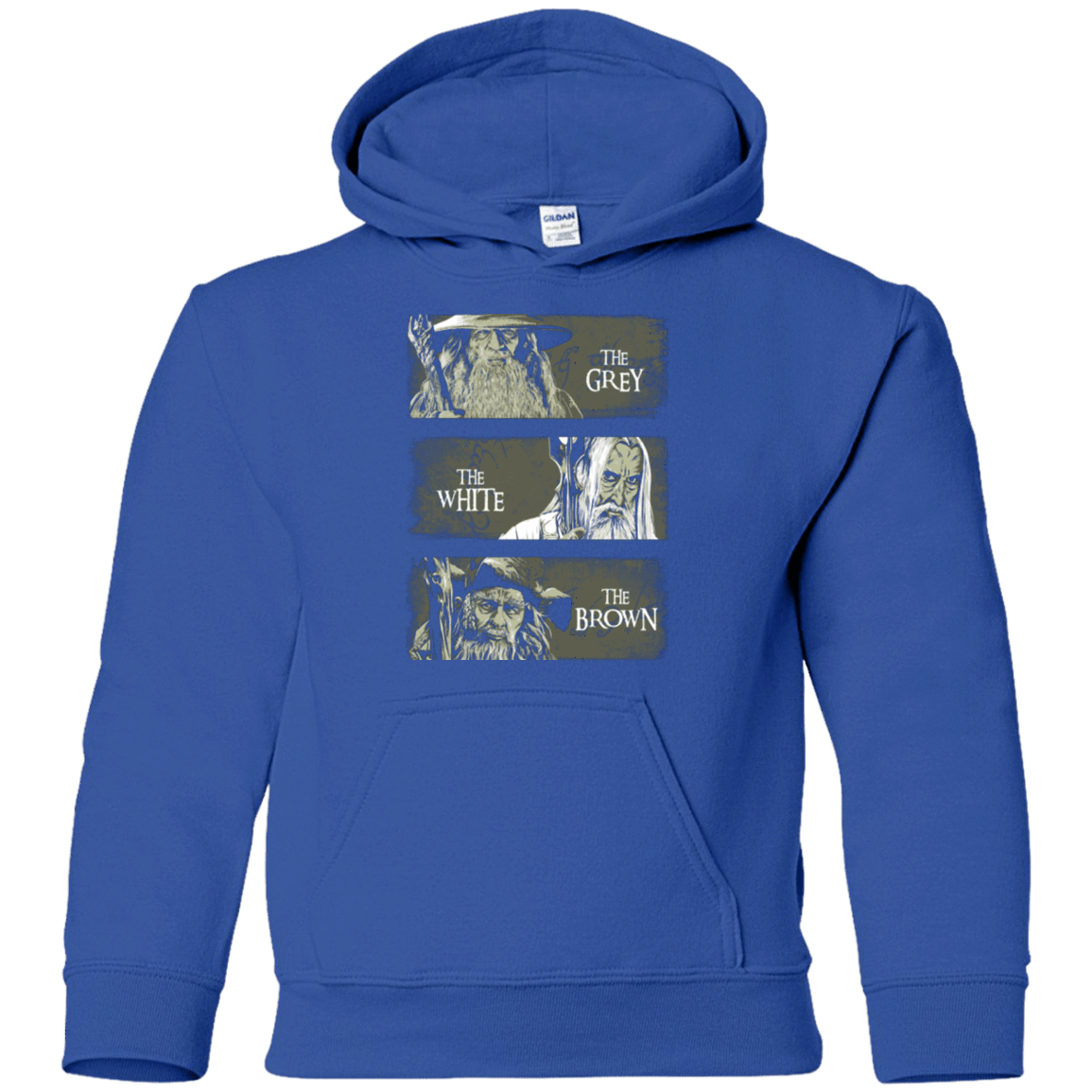 Sweatshirts Royal / YS Wizards of Middle Earth Youth Hoodie