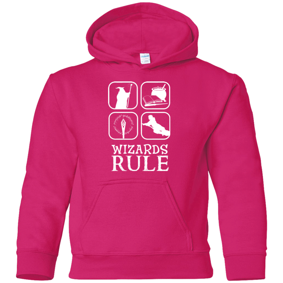 Sweatshirts Heliconia / YS Wizards Rule Youth Hoodie