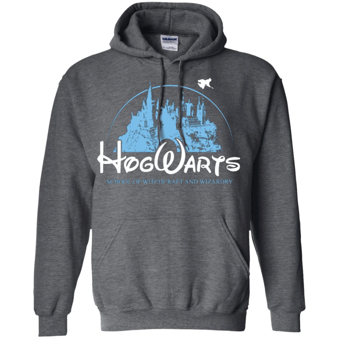 Sweatshirts Dark Heather / Small Wizneyland Pullover Hoodie