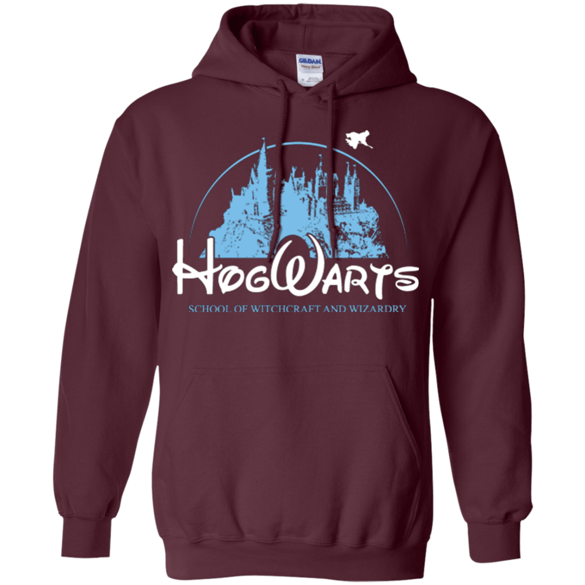 Sweatshirts Maroon / Small Wizneyland Pullover Hoodie