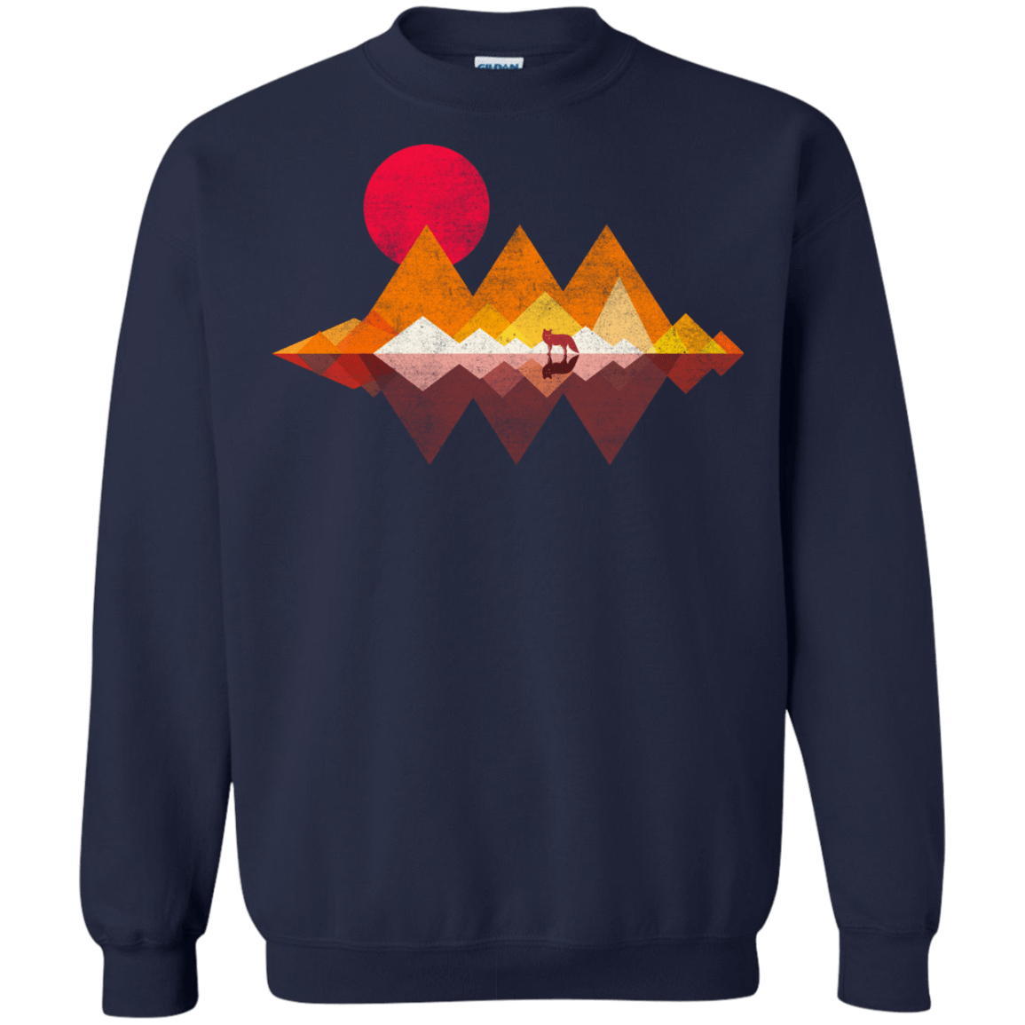 Sweatshirts Navy / S Wolflands Crewneck Sweatshirt