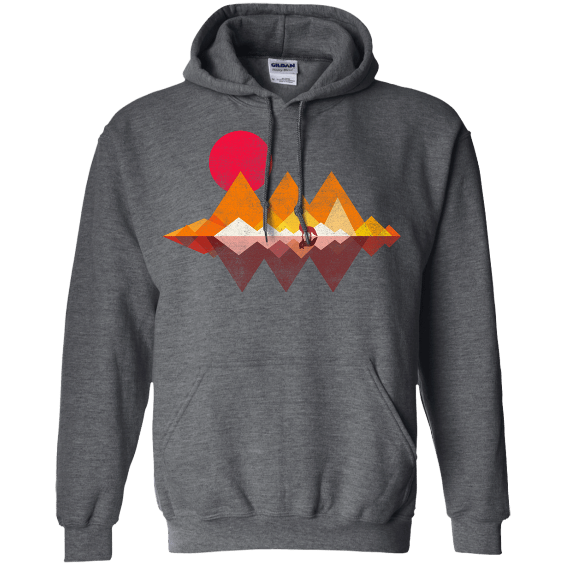 Sweatshirts Dark Heather / S Wolflands Pullover Hoodie