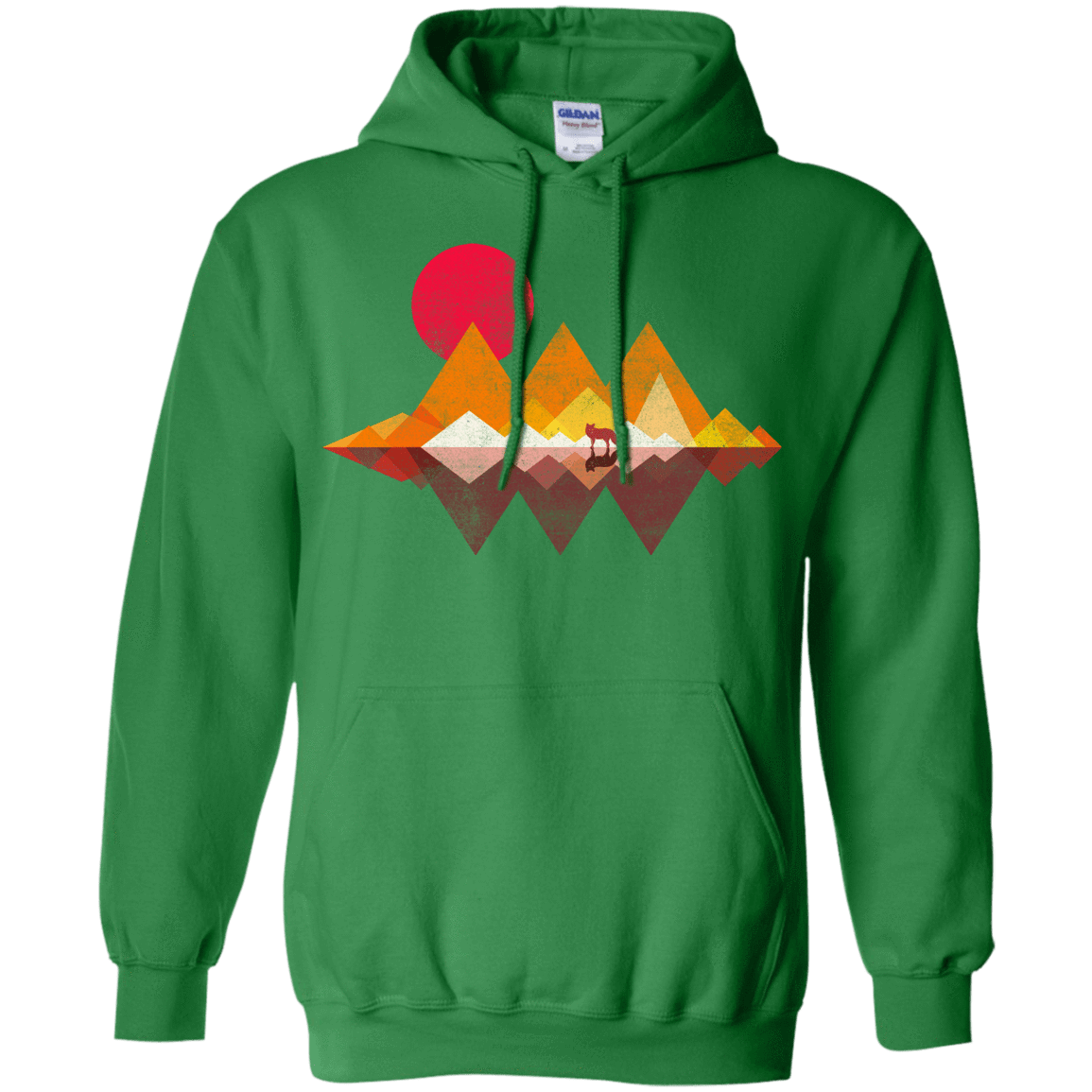 Sweatshirts Irish Green / S Wolflands Pullover Hoodie