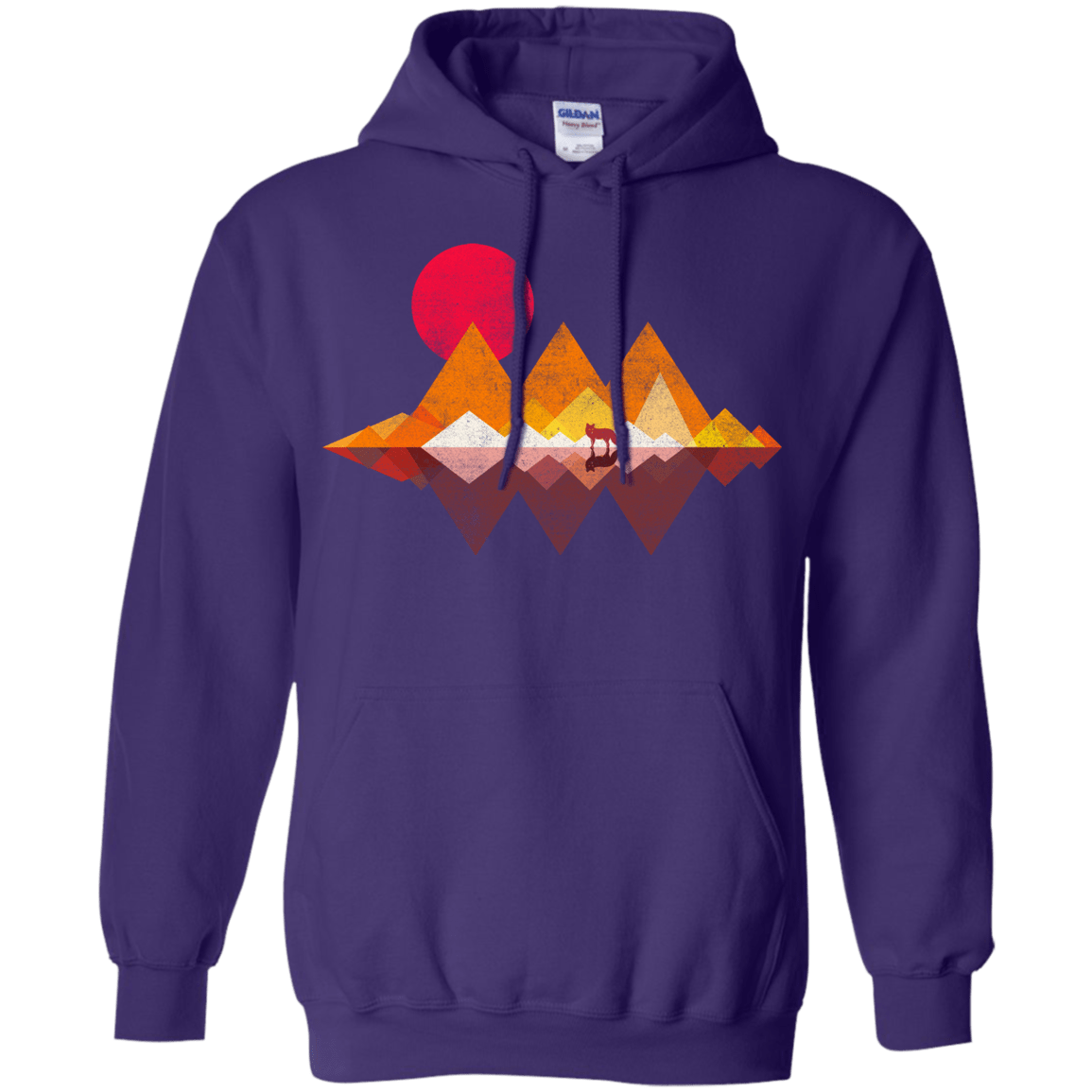 Sweatshirts Purple / S Wolflands Pullover Hoodie