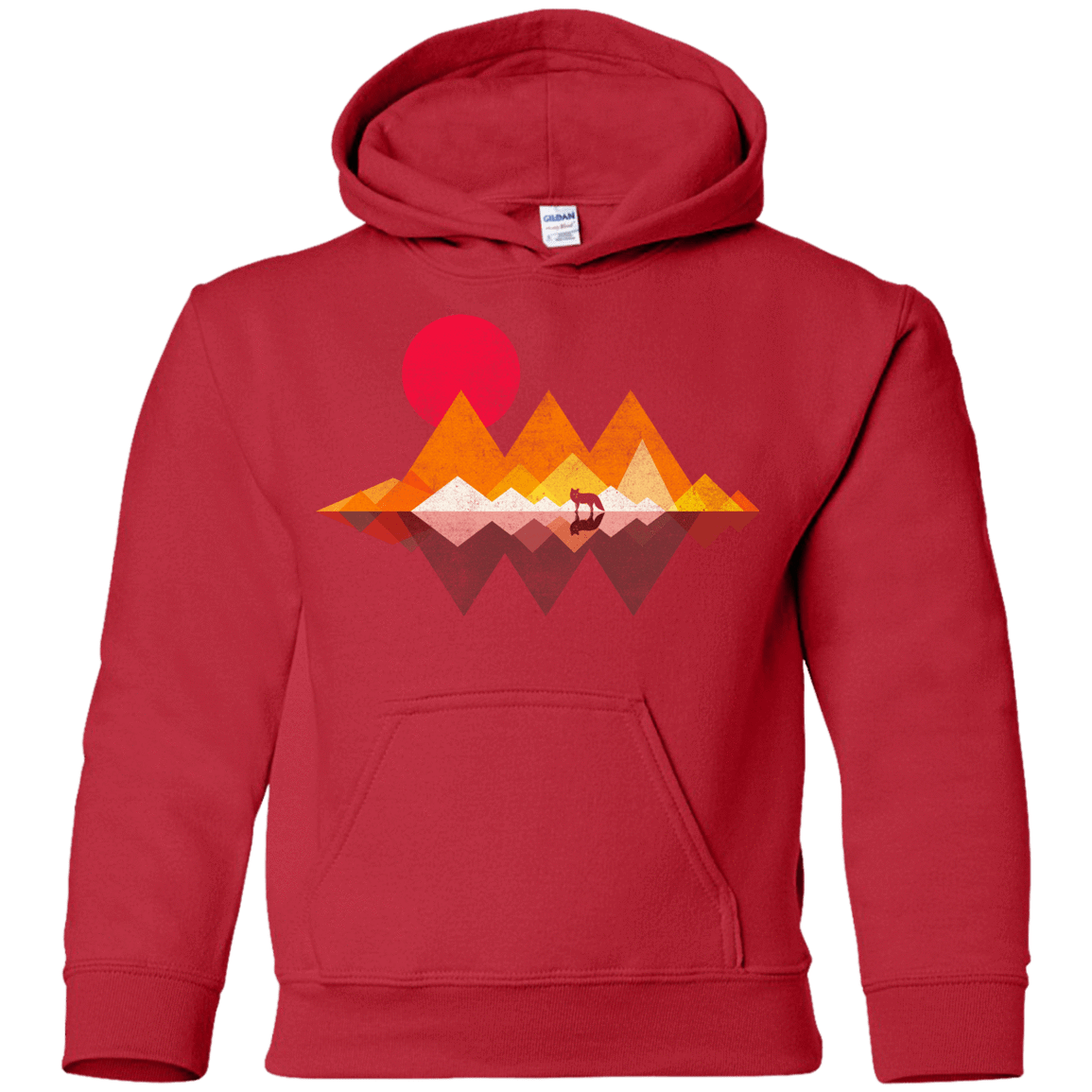 Sweatshirts Red / YS Wolflands Youth Hoodie