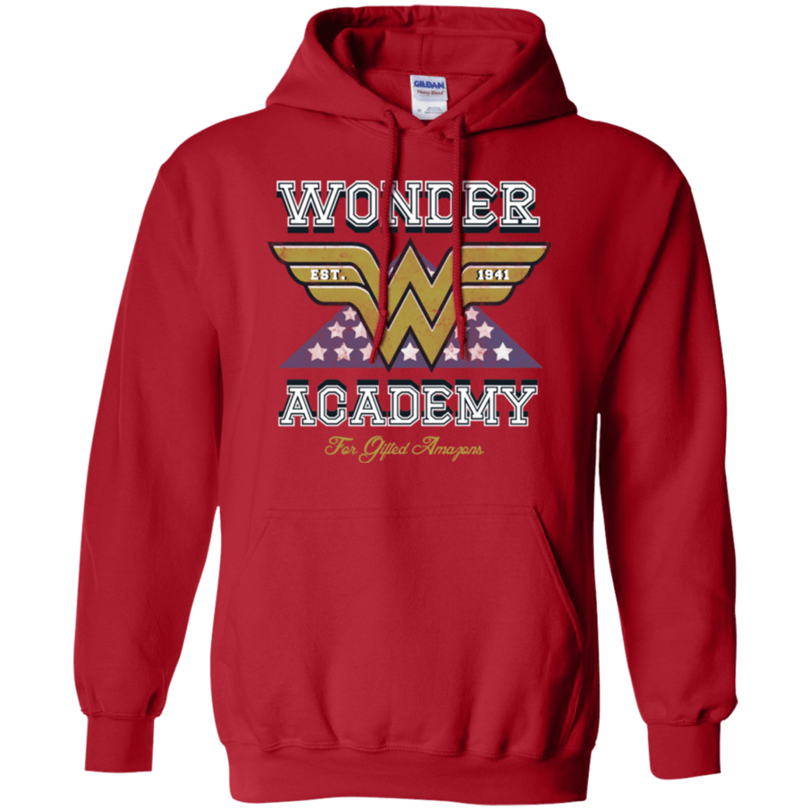Sweatshirts Red / Small Wonder Academy Pullover Hoodie
