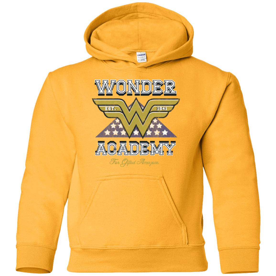 Sweatshirts Gold / YS Wonder Academy Youth Hoodie