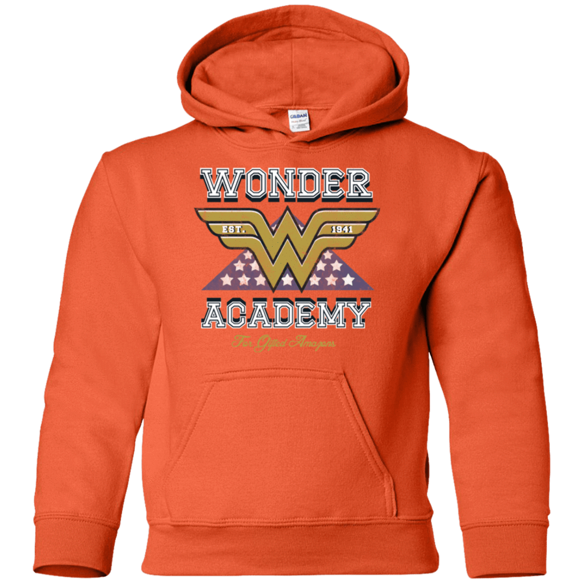 Sweatshirts Orange / YS Wonder Academy Youth Hoodie