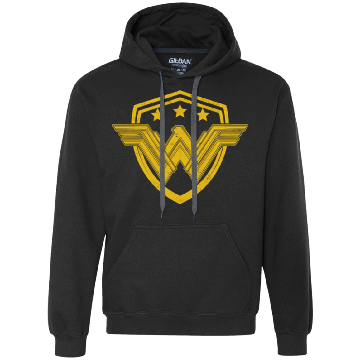 Sweatshirts Black / Small Wonder Eagle Premium Fleece Hoodie