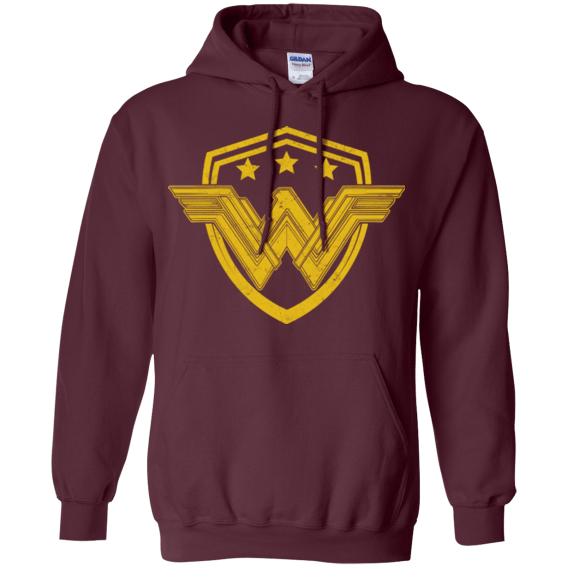 Sweatshirts Maroon / Small Wonder Eagle Pullover Hoodie