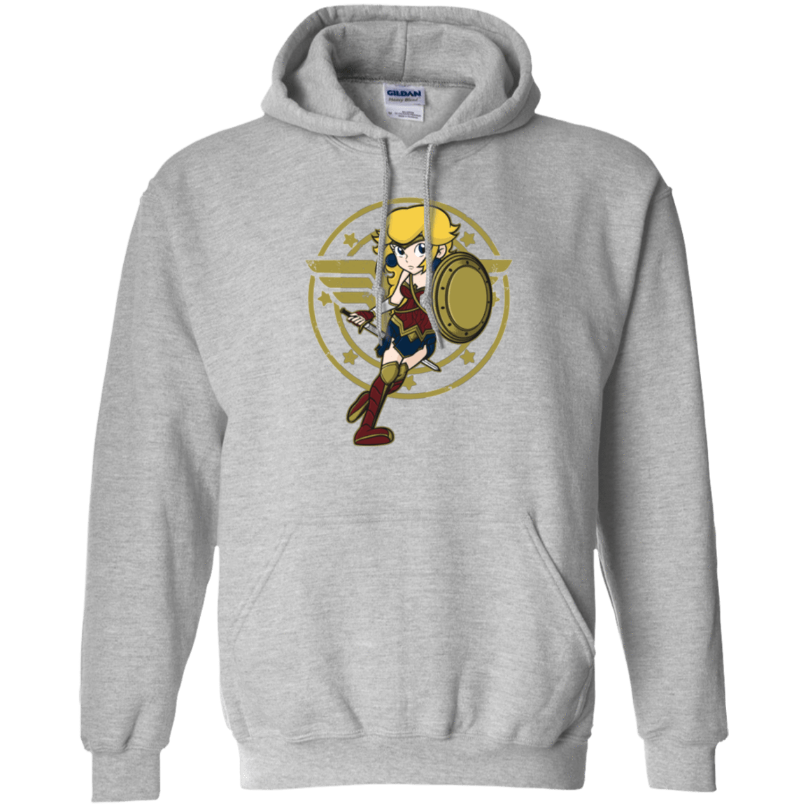 Sweatshirts Sport Grey / Small Wonder Peach Pullover Hoodie