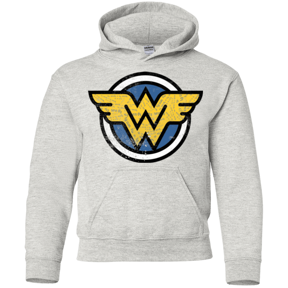 Sweatshirts Ash / YS WONDER WOMAN Youth Hoodie