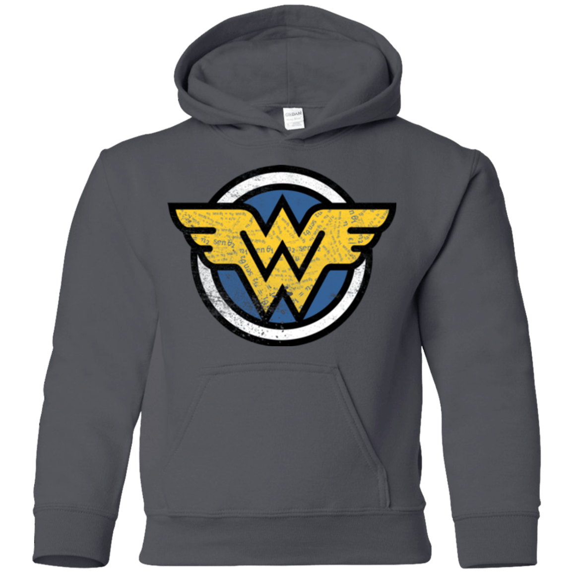Sweatshirts Charcoal / YS WONDER WOMAN Youth Hoodie