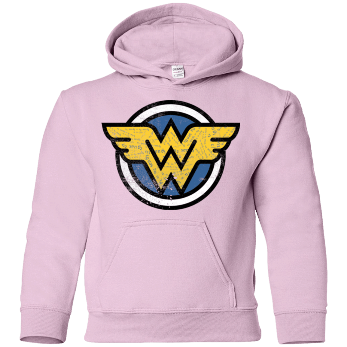 Sweatshirts Light Pink / YS WONDER WOMAN Youth Hoodie