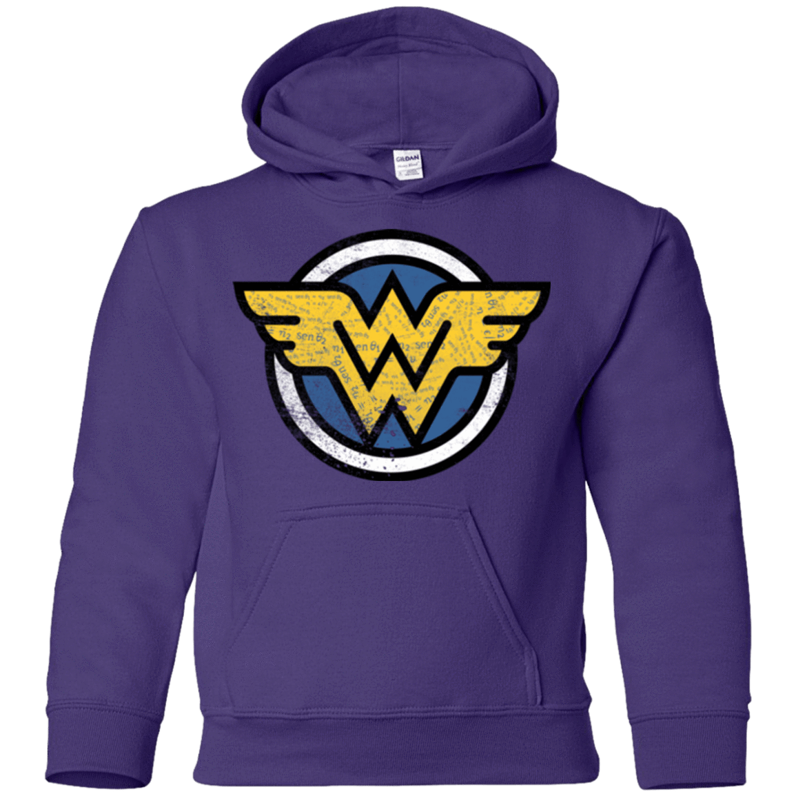 Sweatshirts Purple / YS WONDER WOMAN Youth Hoodie