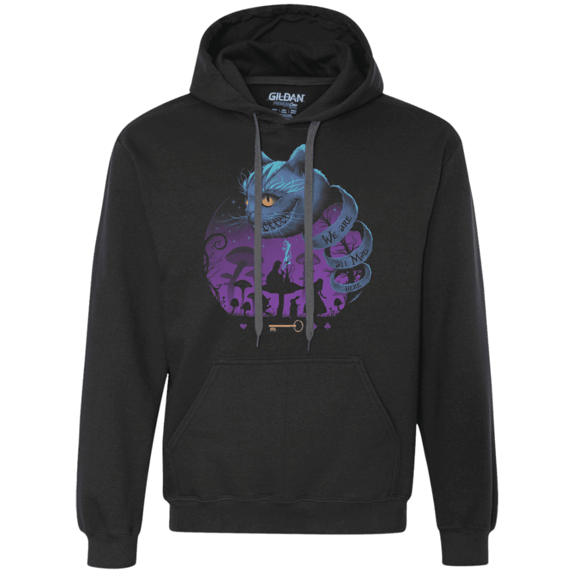 Sweatshirts Black / S Wonderful Madness Premium Fleece Hoodie