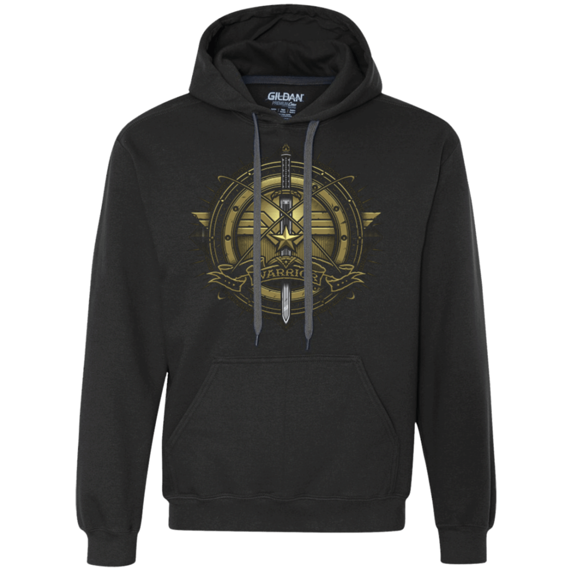 Sweatshirts Black / Small Wonderfull Warrior Premium Fleece Hoodie
