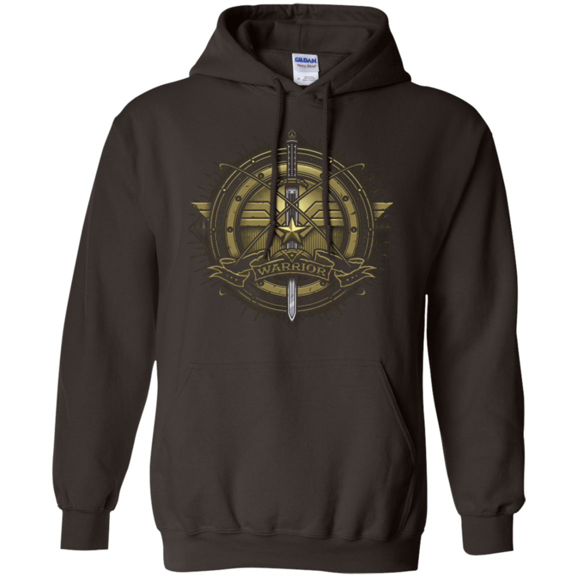 Sweatshirts Dark Chocolate / Small Wonderfull Warrior Pullover Hoodie