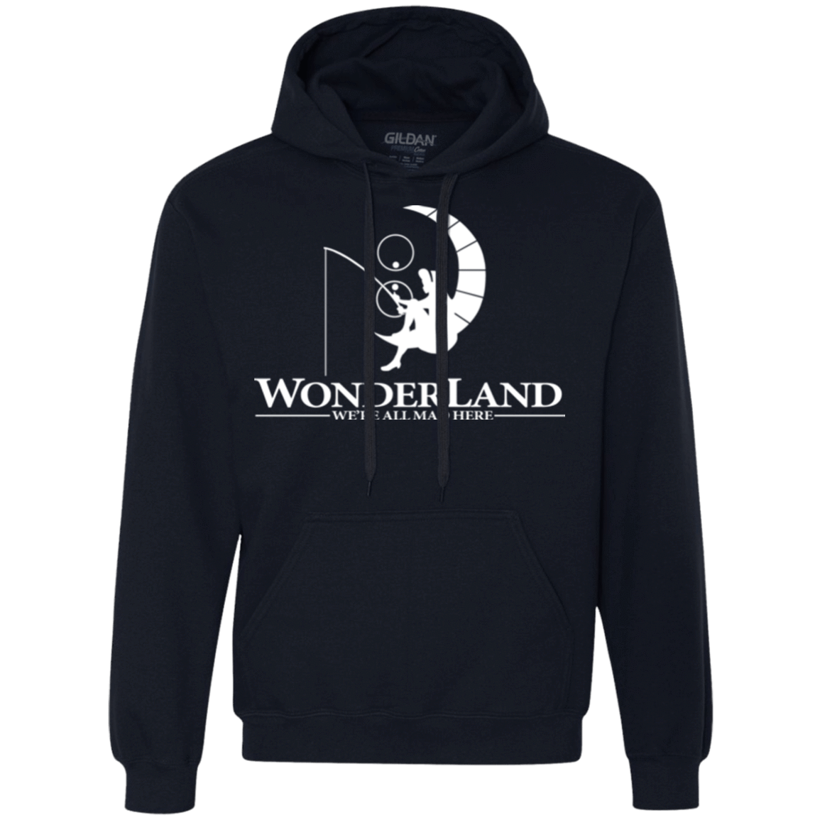 Sweatshirts Navy / Small Wonderland Animation Premium Fleece Hoodie