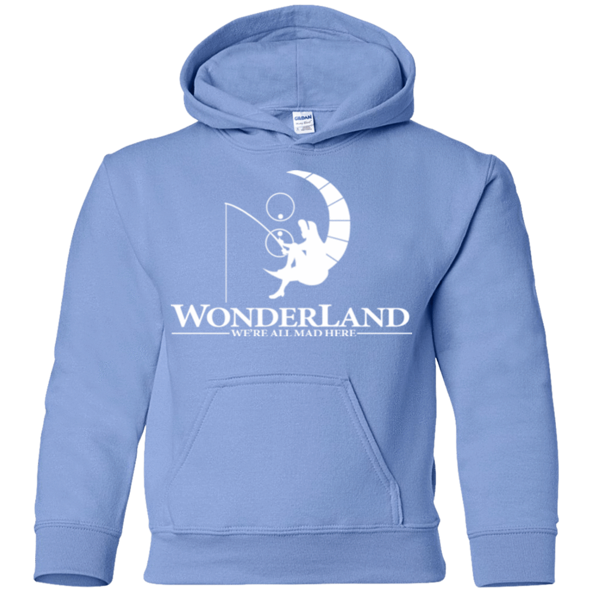 Sweatshirts Carolina Blue / YS Wonderland Animation Youth Hoodie