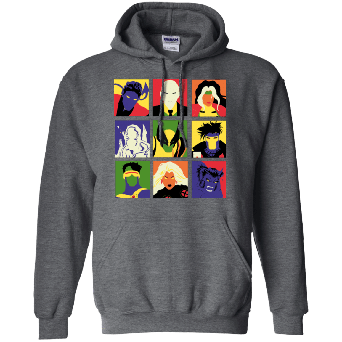 Sweatshirts Dark Heather / Small X pop Pullover Hoodie