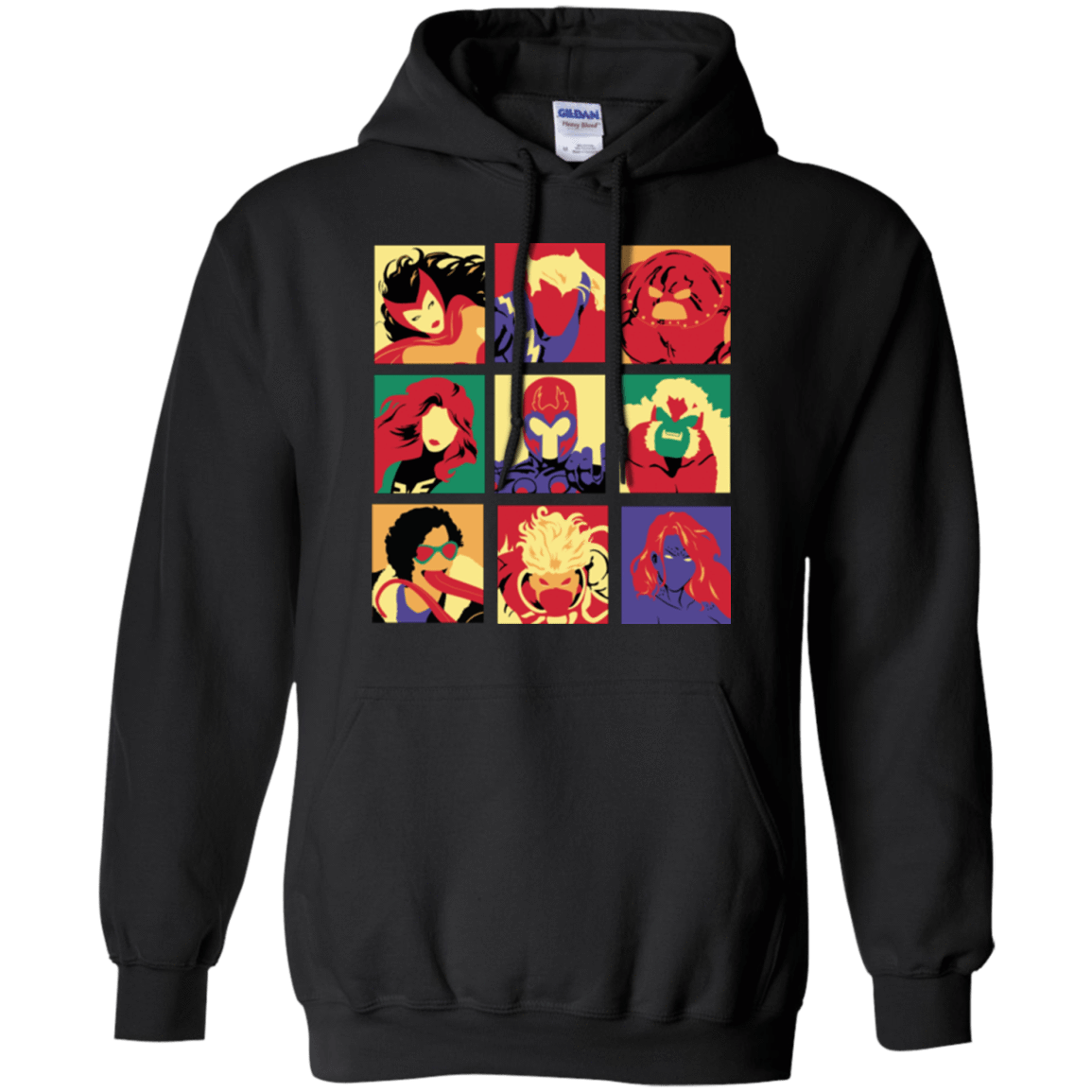 Sweatshirts Black / Small X villains pop Pullover Hoodie