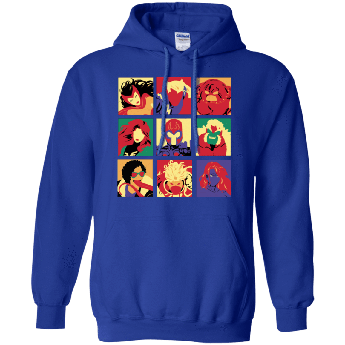 Sweatshirts Royal / Small X villains pop Pullover Hoodie