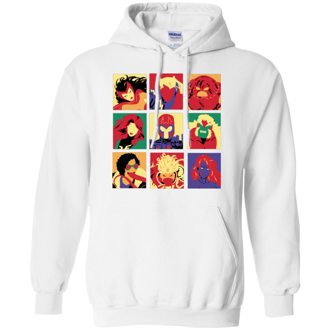 Sweatshirts White / Small X villains pop Pullover Hoodie