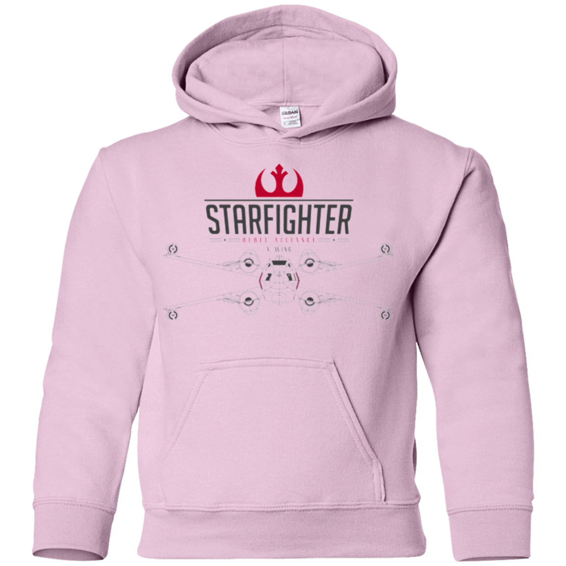 Sweatshirts Light Pink / YS X Wing Youth Hoodie