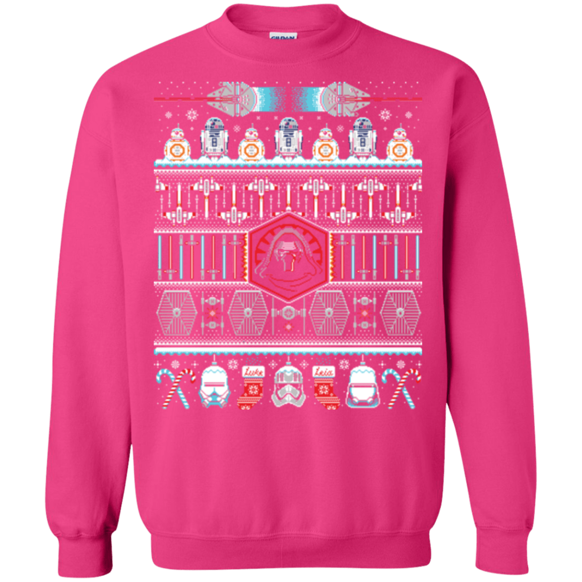 Sweatshirts Heliconia / Small Xmas Awakens Crewneck Sweatshirt