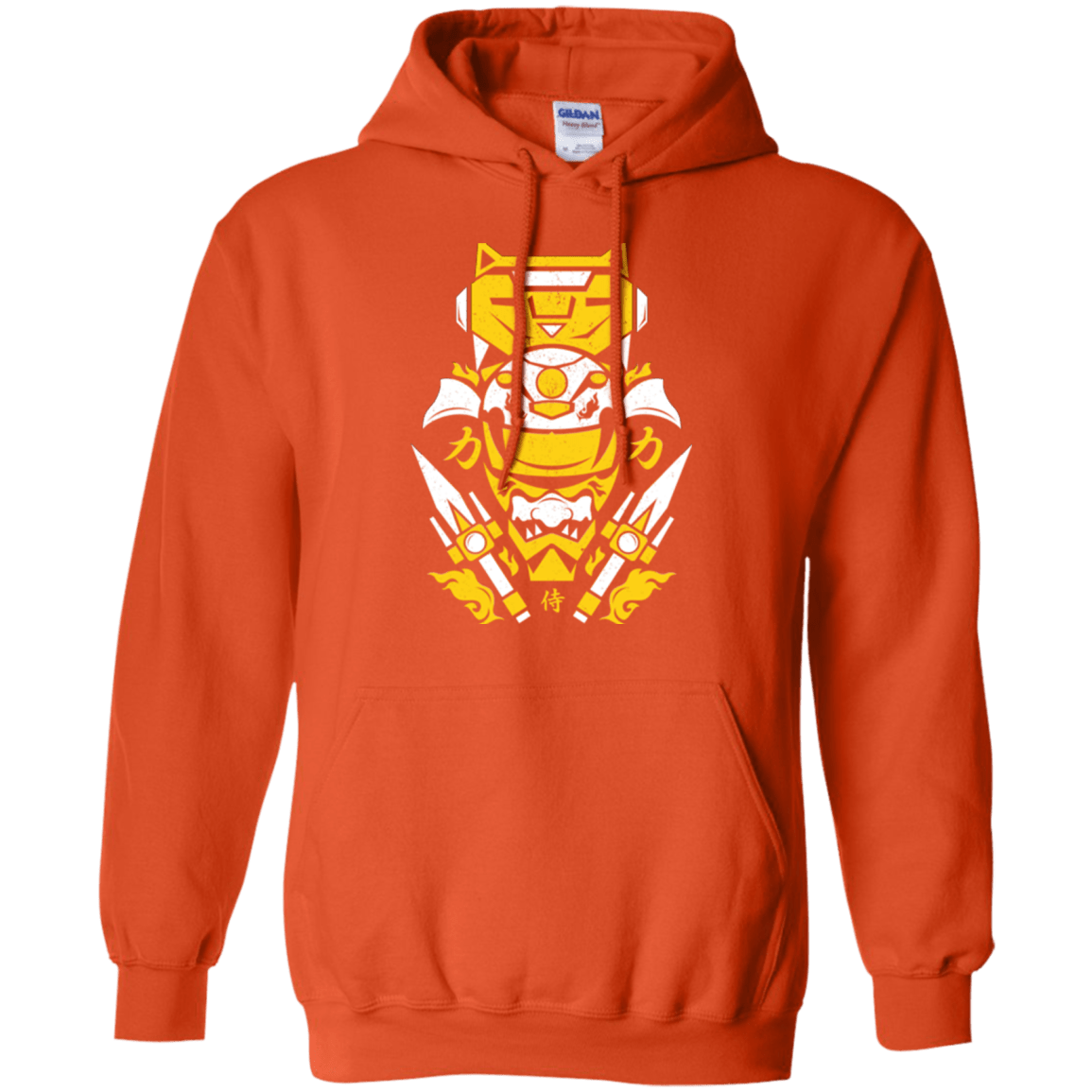 Sweatshirts Orange / Small Yellow Ranger Pullover Hoodie