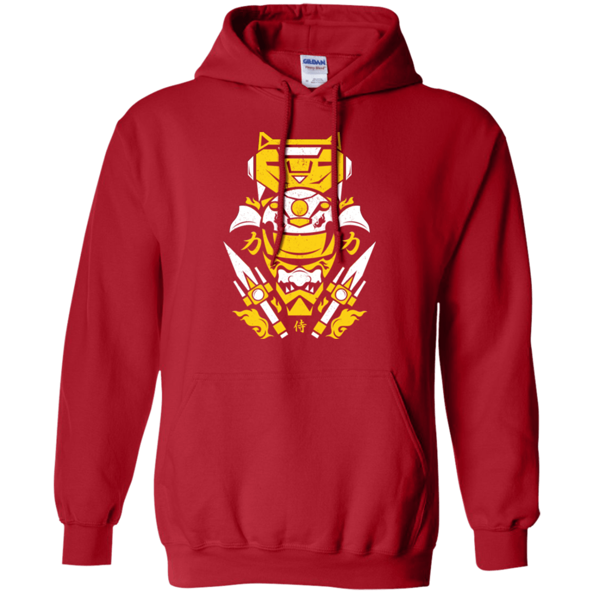 Sweatshirts Red / Small Yellow Ranger Pullover Hoodie