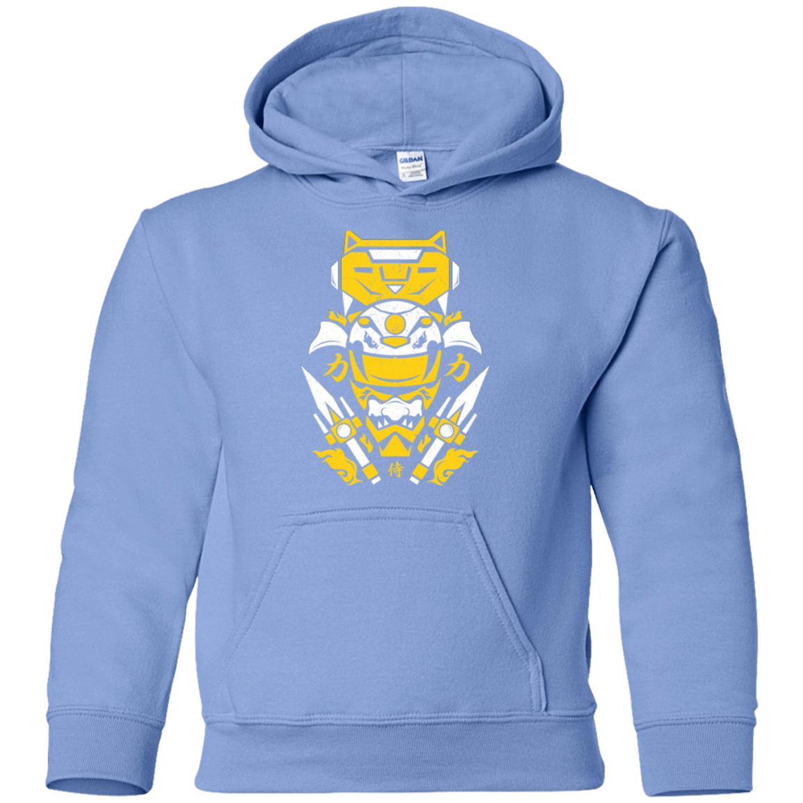 Sweatshirts Carolina Blue / YS Yellow Ranger Youth Hoodie