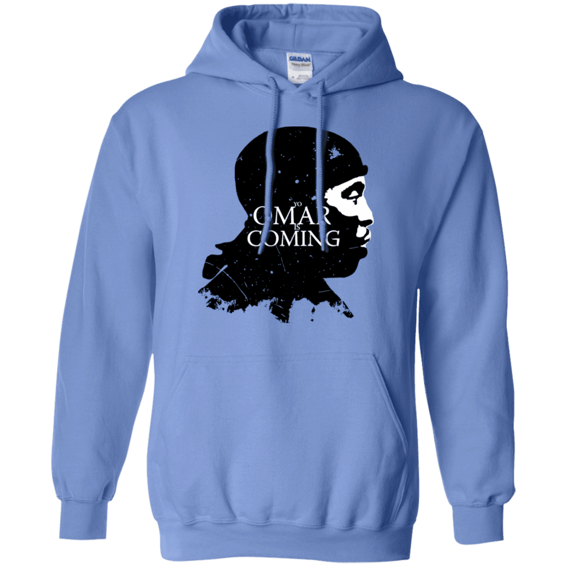Sweatshirts Carolina Blue / S Yo Omar Is Coming Pullover Hoodie