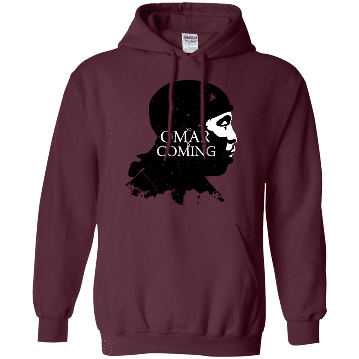 Sweatshirts Maroon / S Yo Omar Is Coming Pullover Hoodie