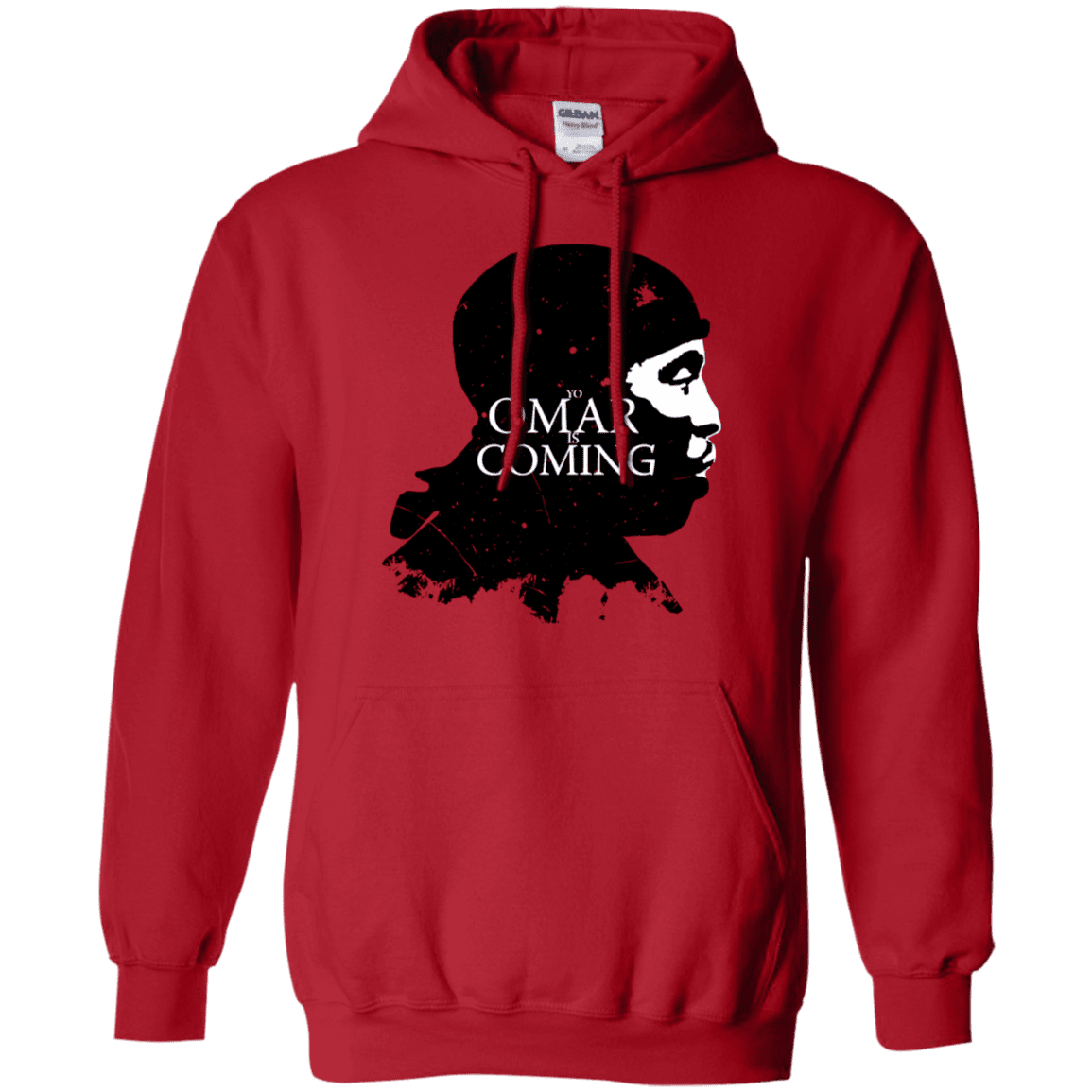 Sweatshirts Red / S Yo Omar Is Coming Pullover Hoodie