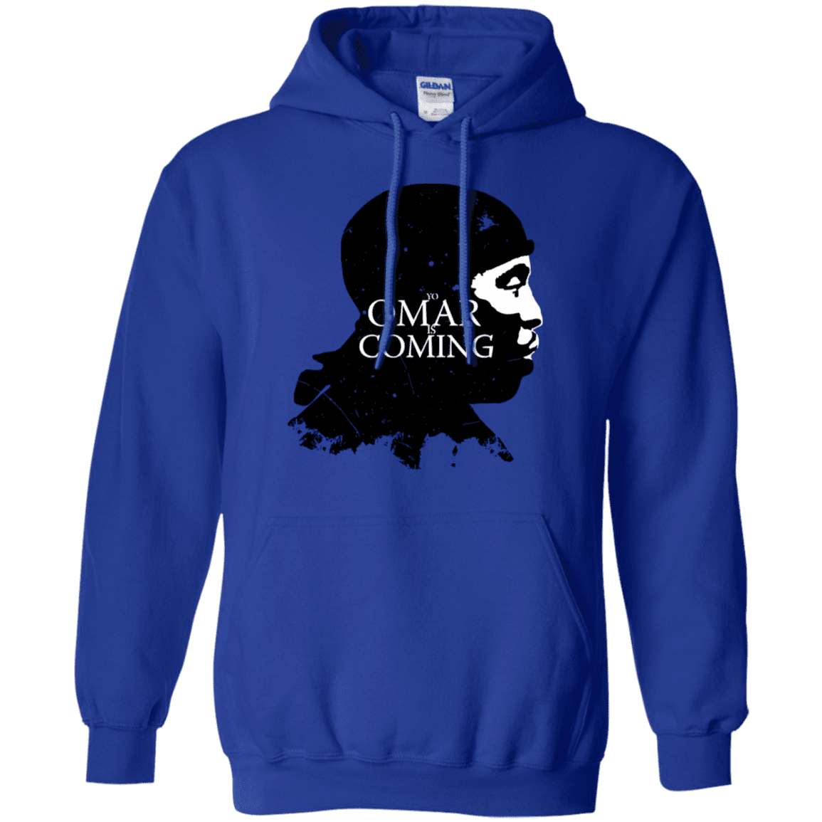 Sweatshirts Royal / S Yo Omar Is Coming Pullover Hoodie