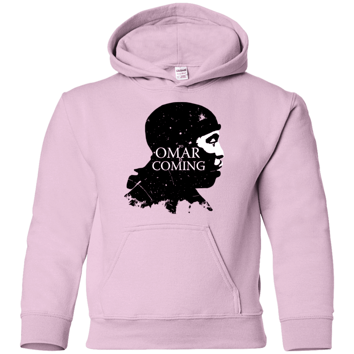 Sweatshirts Light Pink / YS Yo Omar Is Coming Youth Hoodie