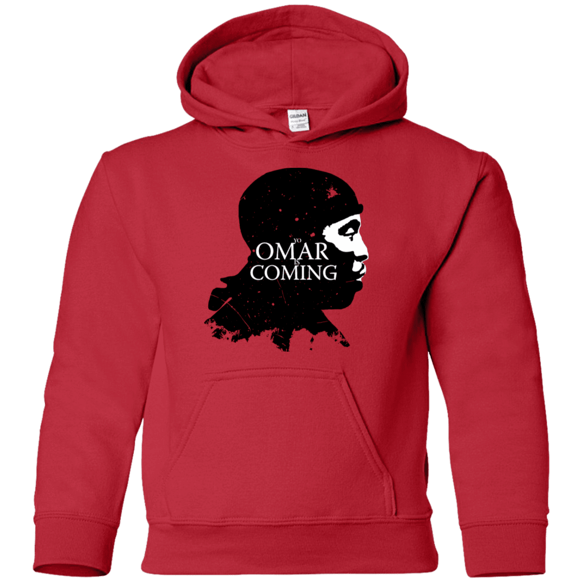 Sweatshirts Red / YS Yo Omar Is Coming Youth Hoodie
