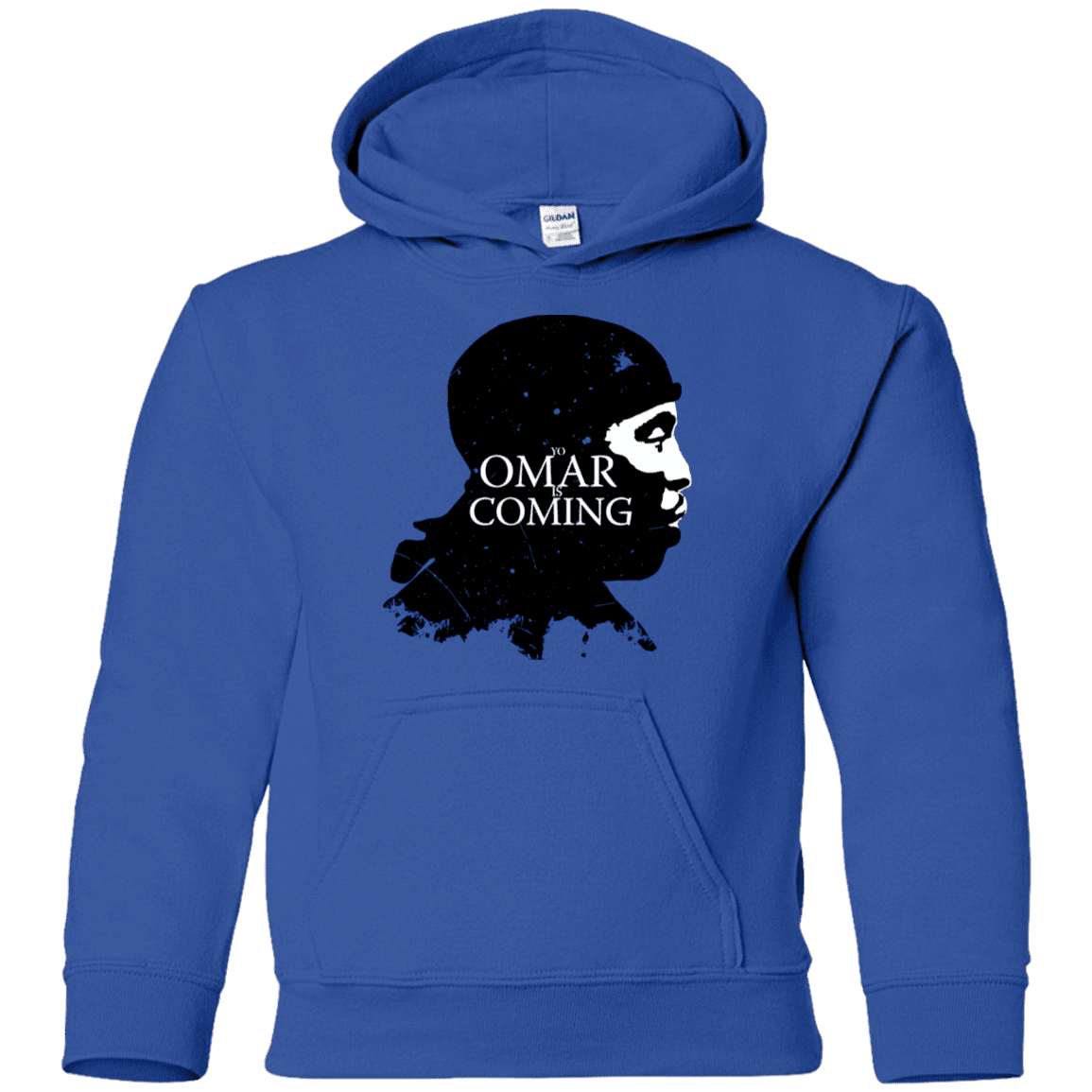 Sweatshirts Royal / YS Yo Omar Is Coming Youth Hoodie