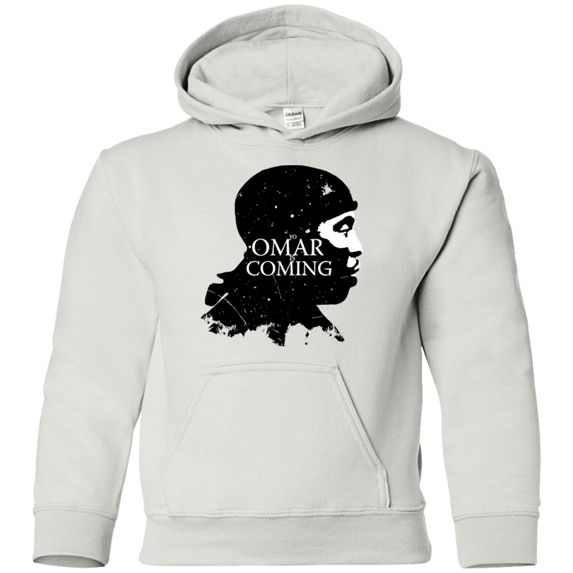 Sweatshirts White / YS Yo Omar Is Coming Youth Hoodie
