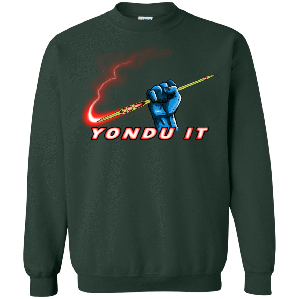 Sweatshirts Forest Green / S Yondu It Crewneck Sweatshirt