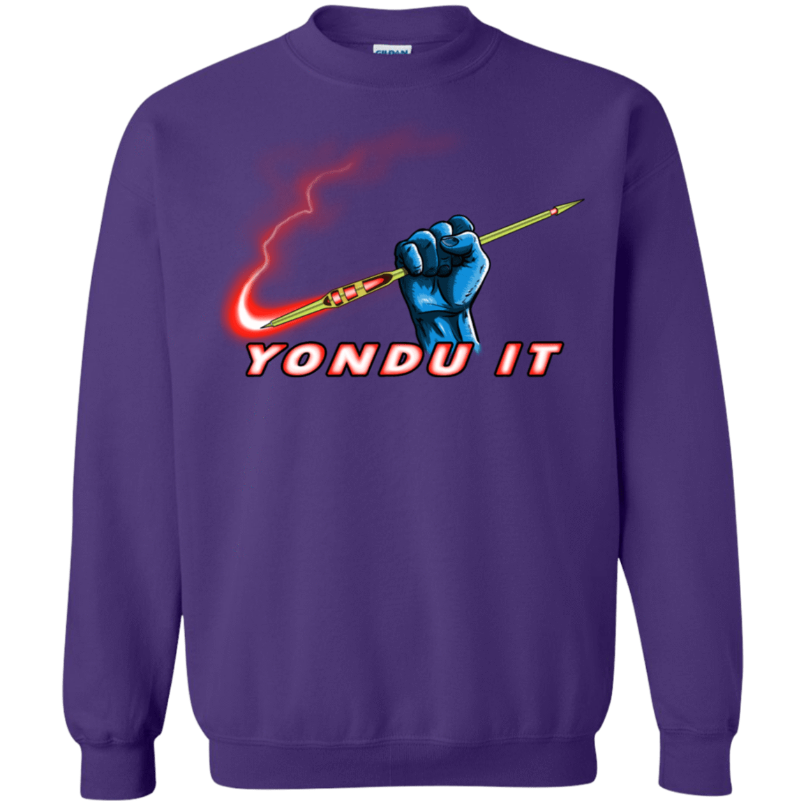 Sweatshirts Purple / S Yondu It Crewneck Sweatshirt
